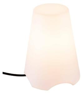 SLV BIG WHITE KIROCONE TL venkovní stolní lampa, E27, IP44, bílá, max. 60W 1001778