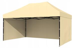 JAKS Nůžkový stan profi 3 x 4,5 m béžový