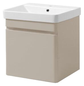 Lavedo Vivace Mokko Air 50 koupelnová skříňka s umyvadlem