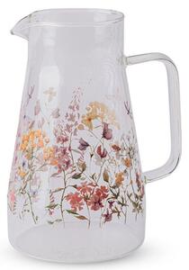 Skleněný džbán KVĚTINOVÁ ROMANCE 1450 ml