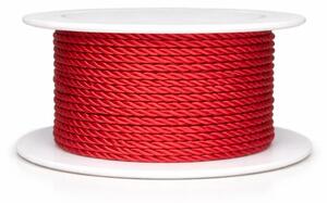 Provázek kroucený TwistCord Ruby Red červený 2mm x 4m ( 5,- Kč/m)