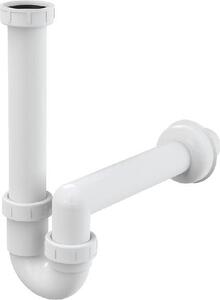 Alca plast Sifony - Sifon trubkový průměr 40 mm s převlečnou maticí A80-DN40