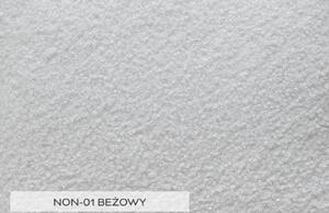 Krémově bílý čalouněný taburet Miuform Miuf 64 x 68 cm