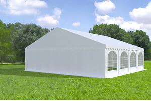 Zahradní párty stan 8x8m MAX 2m - ohnivzdorný barva Bílá