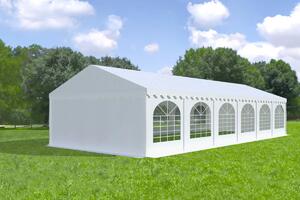 Zahradní párty stan 5x12m MAX 2m - ohnivzdorný barva Bílá