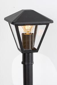 RABALUX Venkovní stojací hliníková lampa PARAVENTO, 1xE27, 40W, 102cm, černá 007150