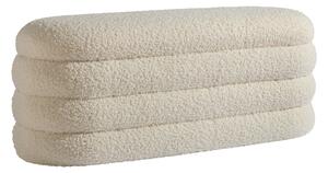 TABURETOVÁ LAVICE, textil, kompozitní dřevo, 130/50/46.5 cm MID.YOU - Online Only lavice, Online Only