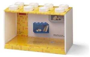 Lego® Bílá nástěnná police LEGO® Storage 21 x 32 cm