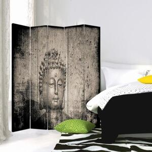 Ozdobný paraván Buddha Zen Spa - 180x170 cm, pětidílný, klasický paraván