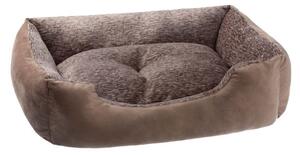 Petstuff Pelíšek pro psa, velikost M, 65 x 48 x 19 cm, hnědý