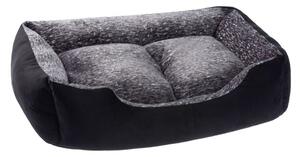 Petstuff Pelíšek pro psa, velikost S, 50 x 40 x 17 cm, černý
