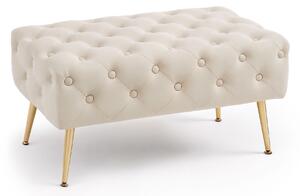 Ak furniture Taburet Madrid béžový