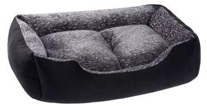 Petstuff Pelíšek pro psa, velikost M, 65 x 48 x 19 cm, černý