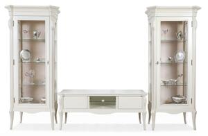 IBA Luxusní obývací stěna Modena Odstín dřeva: Bílá