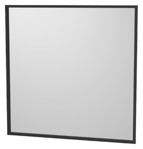 Koupelnové zrcadlo BORGSTED 80x80 cm černá