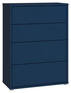 KOMODA, tmavě modrá, 75/99/35 cm Carryhome - Online Only noční stolky, Online Only