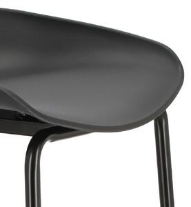 Barová židle Grego černá