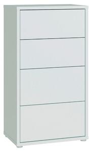 KOMODA, světle šedá, 55/99/35 cm Carryhome - Online Only noční stolky, Online Only