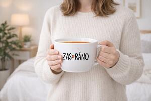 ZAS_RÁNO - MEGA XXL keramický hrnek 1000 ml