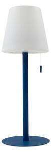 Lindby - Azalea LED Přenosné Stolní lampa IP44 Bílá/Modrá
