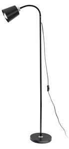 Stojací lampa 1xE27/40W/230V černá