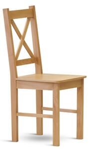 Stima Židle TERA s masivním sedákem Odstín: Dub Lanýž