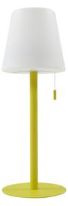 Lindby - Azalea LED Přenosné Stolní lampa IP44 Bílá/Žlutá