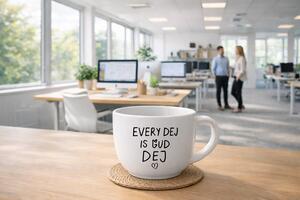 EVERY DEJ IS GUD DEJ - keramický hrnek 400 ml