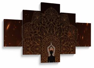 Obraz - Meditace (125x70 cm)