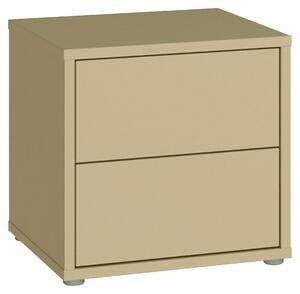 NOČNÍ STOLEK, světle žlutá, 50/48/42 cm Carryhome - Online Only noční stolky, Online Only
