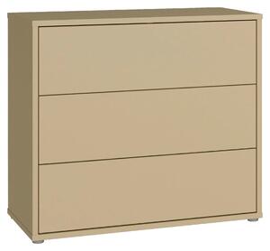 KOMODA, světle žlutá, 95/83/42 cm Carryhome - Online Only noční stolky, Online Only