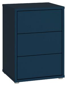 NOČNÍ STOLEK, tmavě modrá, 50/69/42 cm Carryhome - Online Only noční stolky, Online Only