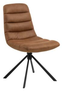 Actona Designová jídelní židle Milford hnědá