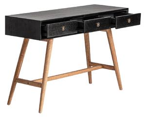 Konzolový stolek kienso 120 x 40 cm černý