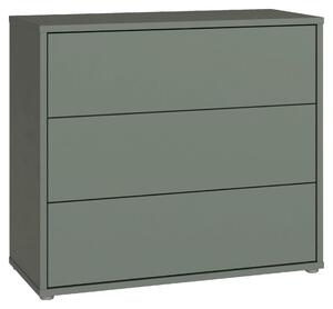 KOMODA, šalvějově zelená, 95/83/42 cm Carryhome - Online Only noční stolky, Online Only