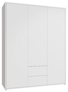 ŠATNÍ SKŘÍŇ S OTOČNÝMI DVEŘMI, bílá, 169/214/60 cm Carryhome - Šatní skříně, Online Only