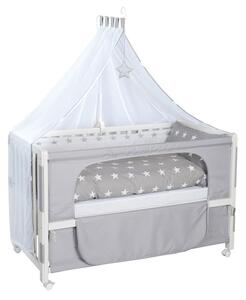 Roba Dětská postýlka Room Bed, 60 x 120 cm (Little Stars, bílá) (100341028003)