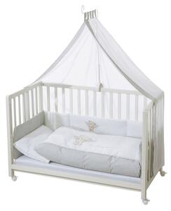 Roba Dětská postýlka Room Bed, 60 x 120 cm (Medvídek heartbreaker, bílá) (100341028001)