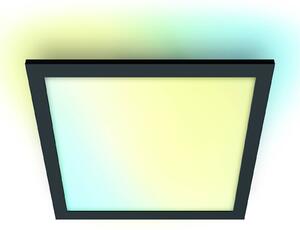 WiZ LED stropní světlo Panel, černá, 30x30 cm