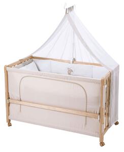 Roba Dětská postýlka Room Bed, 60 x 120 cm (Medvídek, přírodní) (100341028005)