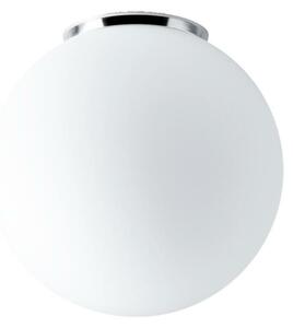 OSMONT STY45001 STYX 3 stropní/nástěnné skleněné svítidlo chrom / bílá IP65 25W E27