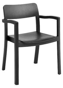 HAY Židle s područkami Pastis, Black