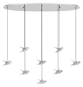 STROPNÍ ZÁVĚSNÉ LED SVÍTIDLO, 116/26/150 cm Eglo - Online Only svítidla, Online Only