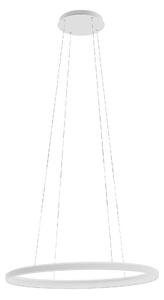 Redo 01-3812 Nobu, oválné bílé závěsné svítidlo LED 80W 3000/4000K, 80x52cm, tříkrokové stmívání