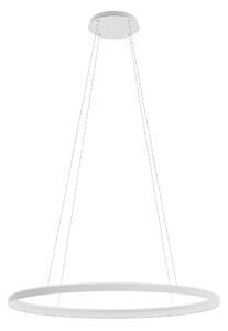 Redo 01-3815 Nobu, oválné bílé závěsné svítidlo LED 100W 3000/4000K, 100x70cm, tříkrokové stmívání