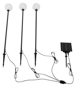 Lindby - Brindley Lampa se solárním článkem w/Zemní hrot 3 pcs. Černá