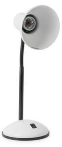 Stolní lampa na 1 žárovku E27 max 40W, bílá