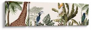 Obraz - Obyvatelé Afriky (170x50 cm)