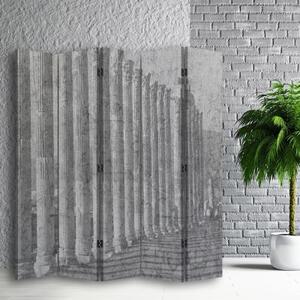 Ozdobný paraván, Architektonický řád - 180x170 cm, pětidílný, klasický paraván