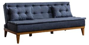 Atelier del Sofa 3-místná pohovka Fuoco - Dark Blue, Tmavá Modrá
